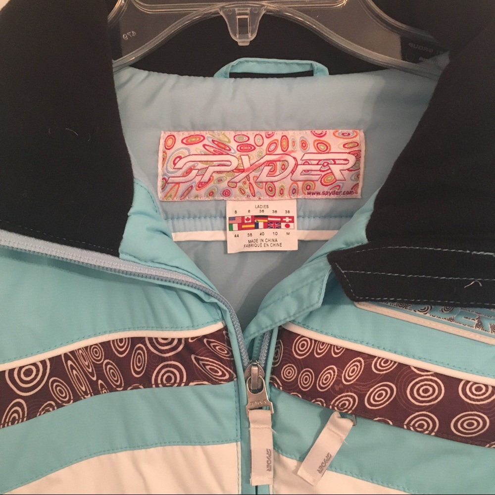 NEW Womans SPYDER Coat Jacket 8  Medium Ski Snowboarding